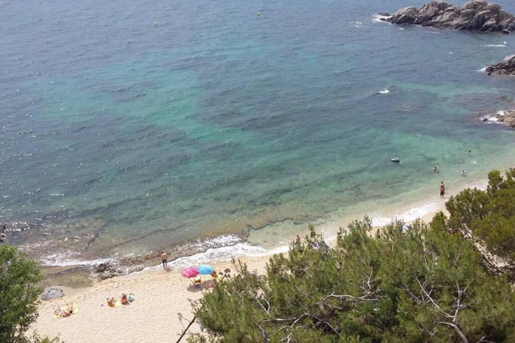 Apartamento Al Lado De La Playa Con Parking Y Jardin Platja d'Aro Bagian luar foto